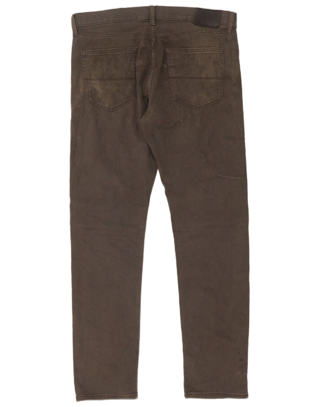 Marks & Spencer Mens Slim Jeans W34 L33 Algodão Cinza