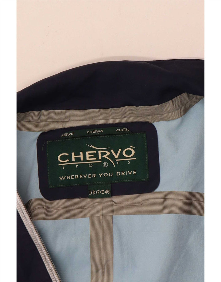 Chervo Mens Gilet IT 46 Pequeno Azul Marinho