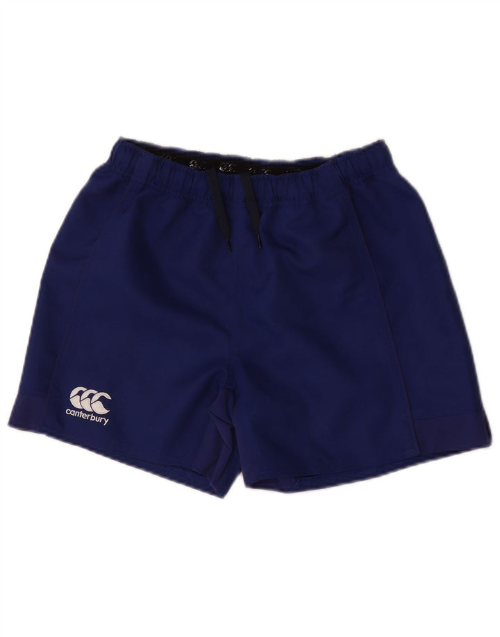 Calções desportivos Canterbury Boys 13-14 anos azul marinho poliéster