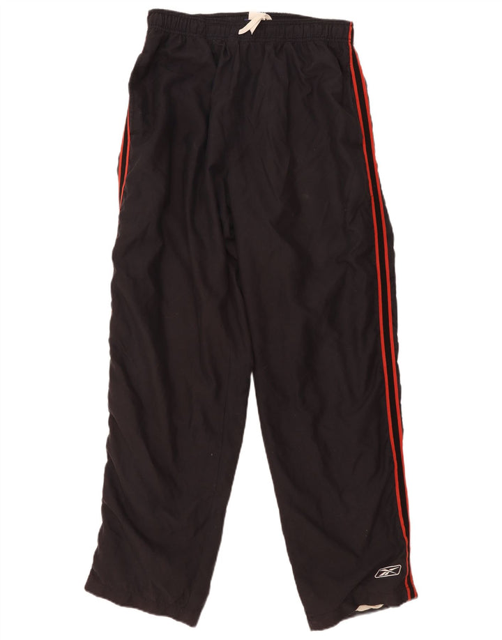 Calça de treino masculina Reebok XL azul marinho poliéster