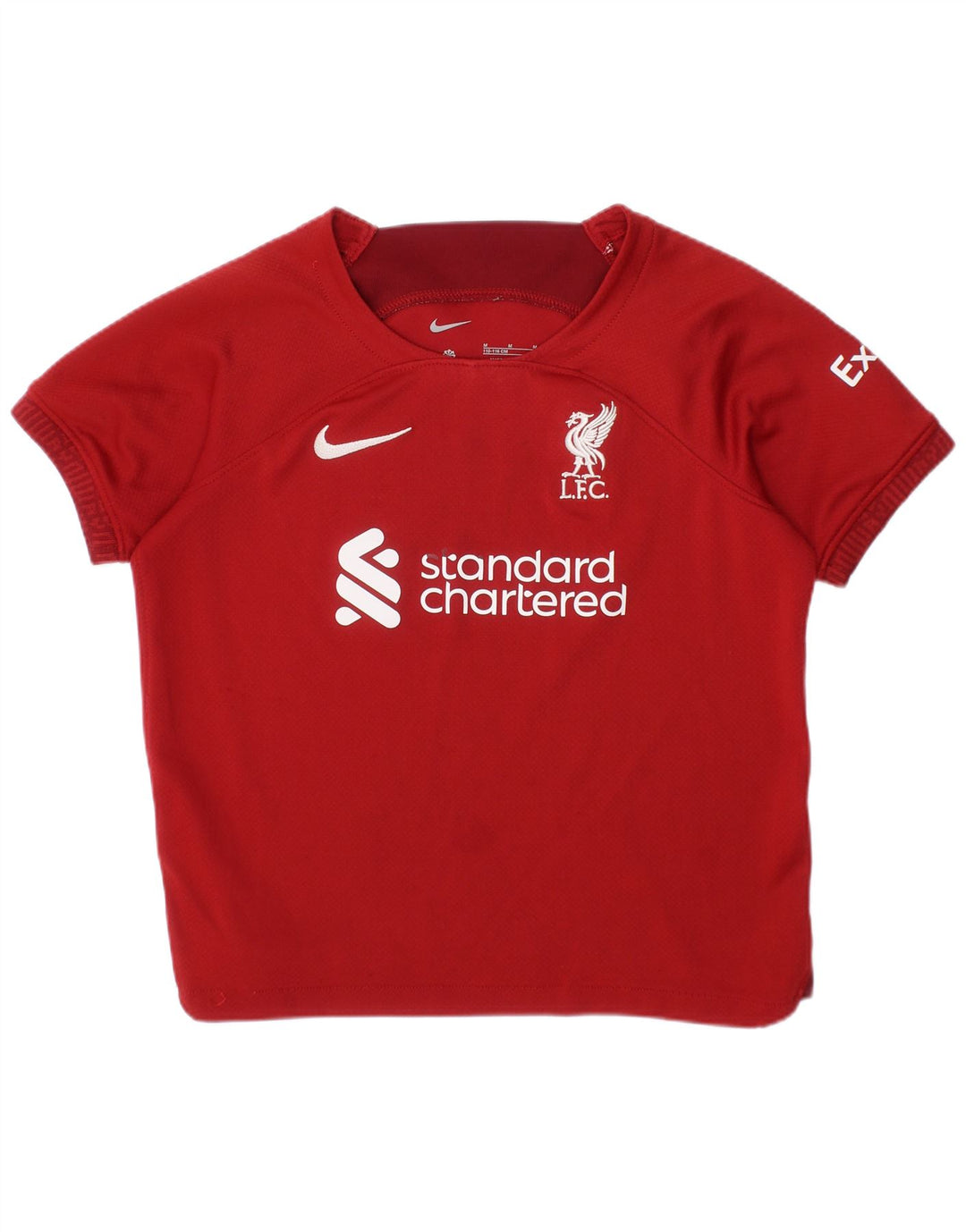 Camiseta Nike Boys Liverpool Graphic Top 5-6 anos vermelho