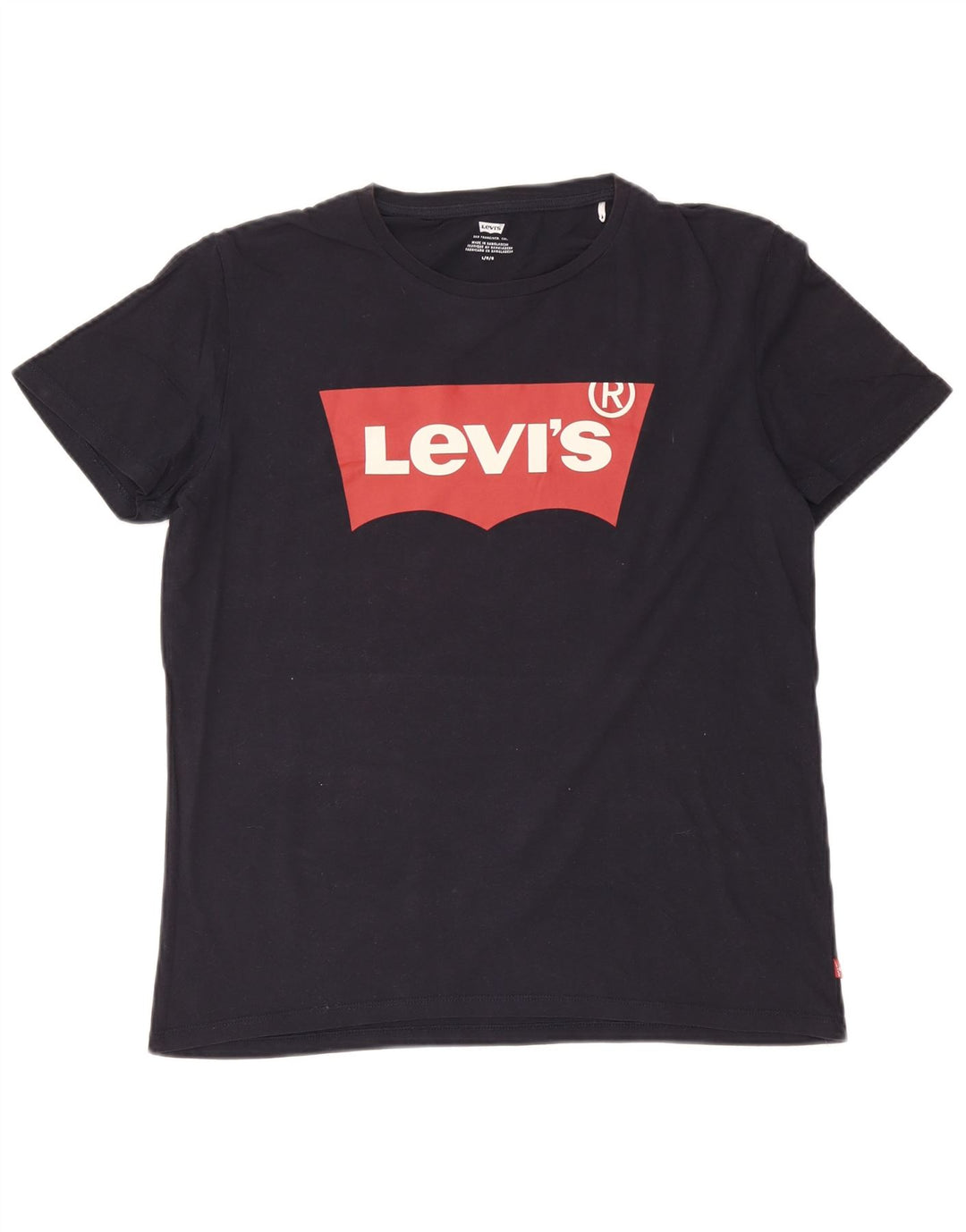 Camiseta gráfica masculina Levi's grande azul marinho