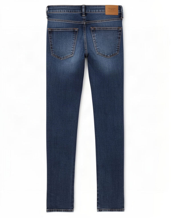 Calça jeans skinny feminina Abercrombie & Fitch W28 L30 algodão azul
