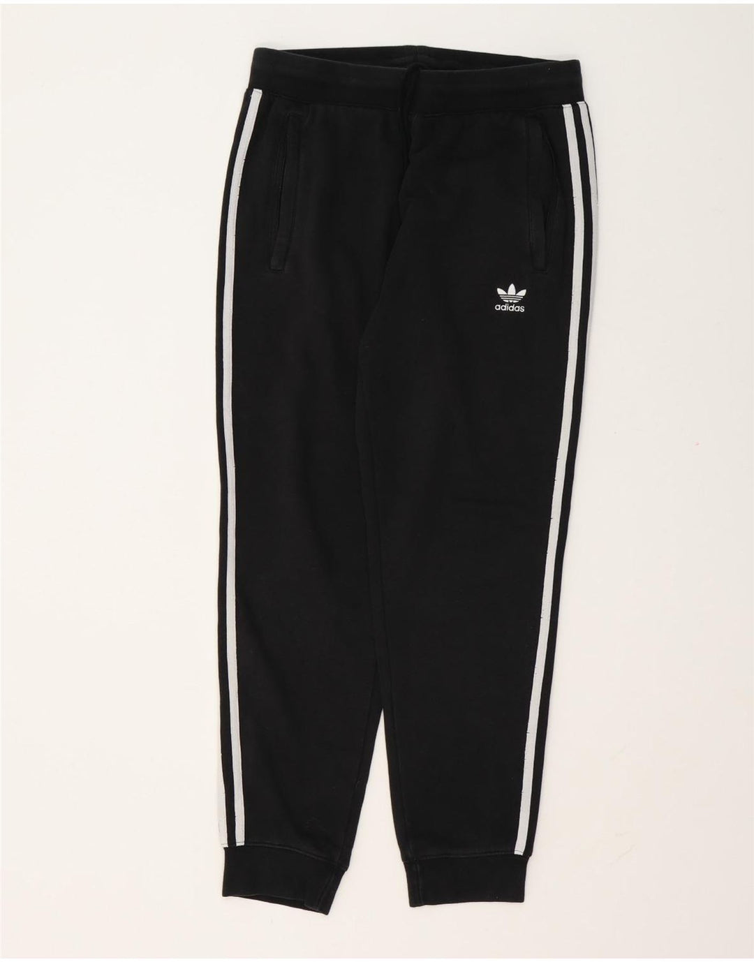 Adidas Mens Treino Calças Joggers Médio Algodão Preto