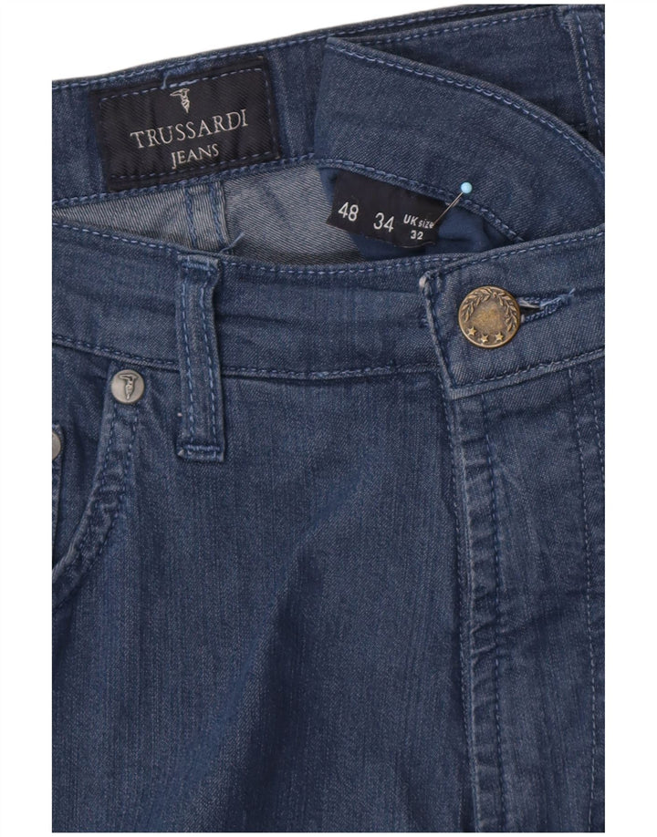 Jeans retos masculinos TRUSSARDI W32 L32 azul