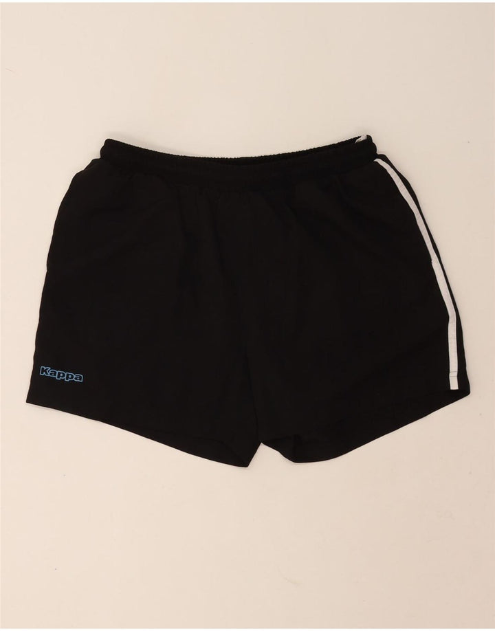 Shorts esportivos masculinos Kappa XL preto poliéster