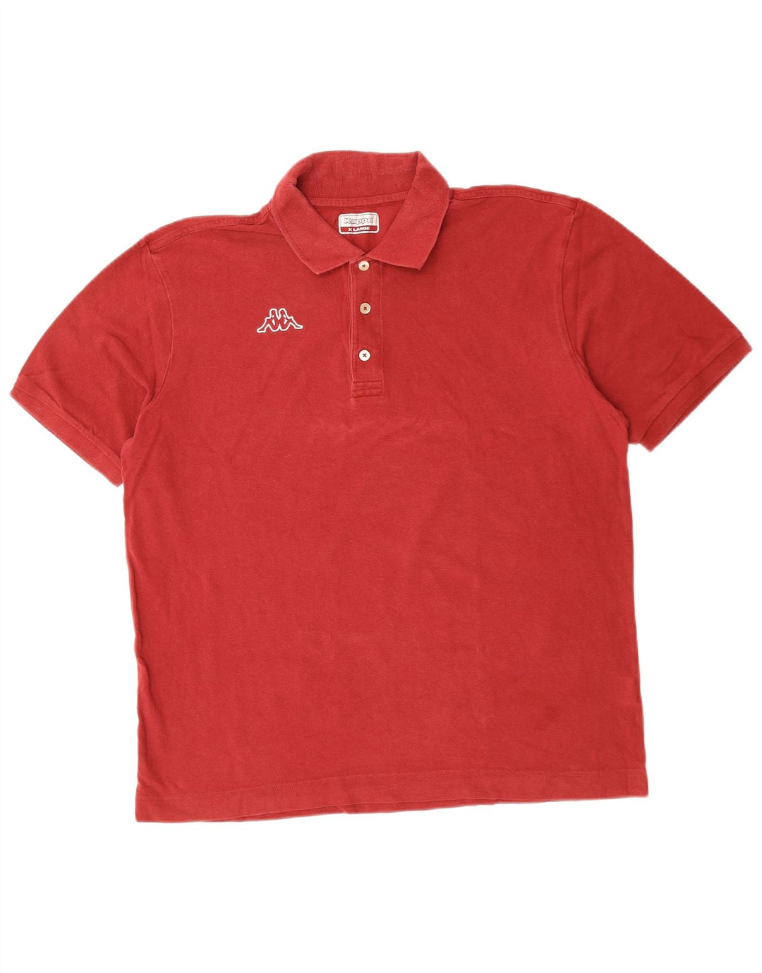 Camisa polo masculina KAPPA XL algodão vermelho