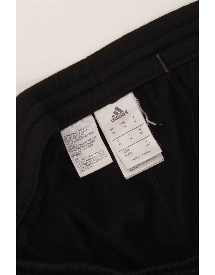Adidas Mens Treino Calças Joggers XL Preto Poliéster