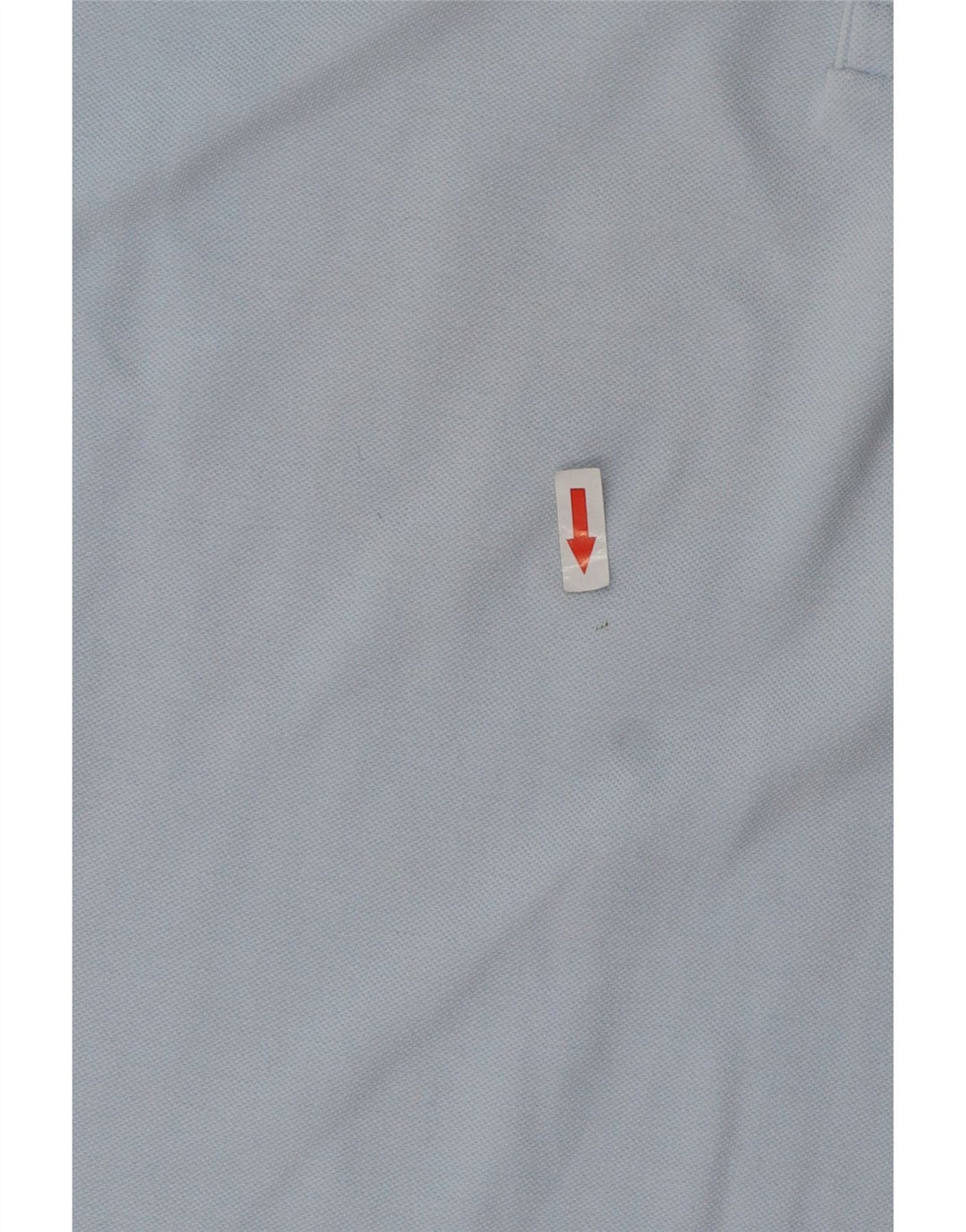 Camisa polo masculina Lacoste tamanho 4 algodão azul médio
