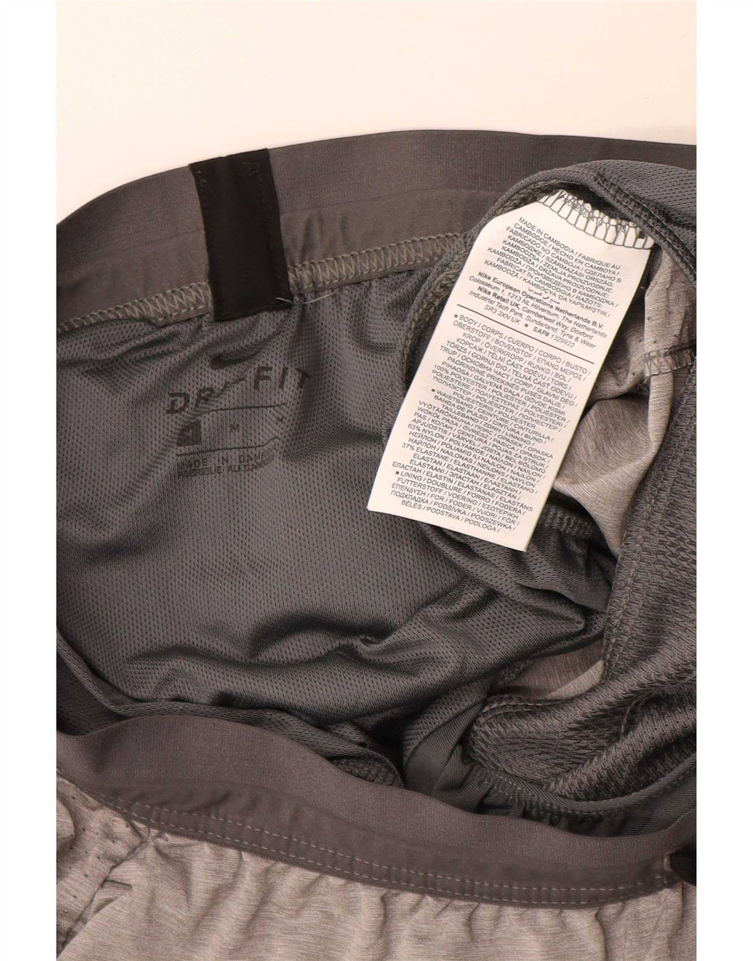 Shorts Nike Masculino Dri Fit Sport Cinza Médio Poliéster