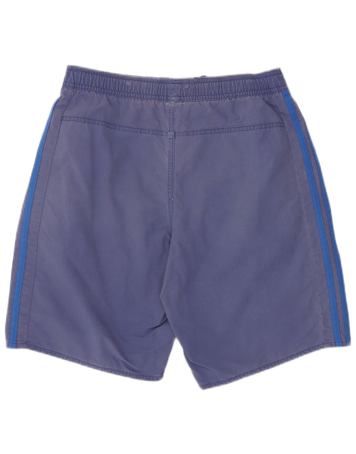 Shorts esportivos masculinos ADIDAS pequeno azul poliéster