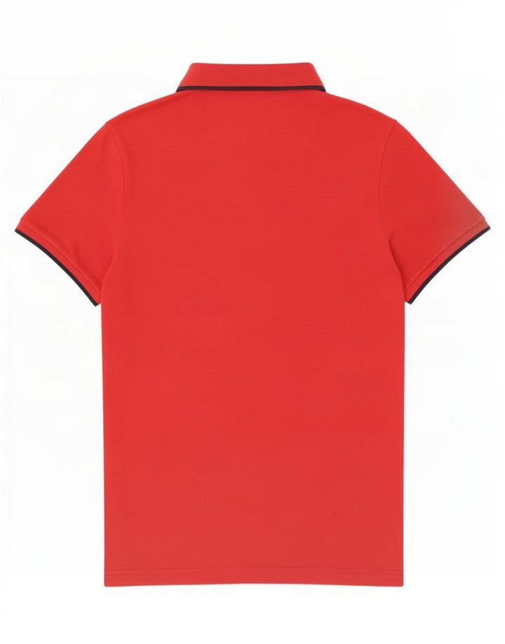 Camisa polo masculina Puma grande algodão vermelho