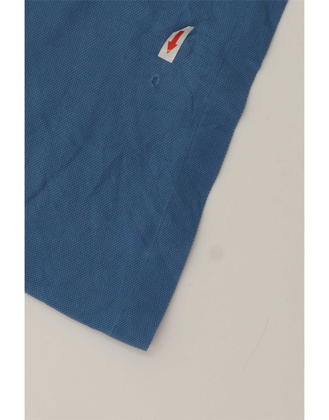 Camisa polo masculina Lacoste tamanho 5 grande algodão azul