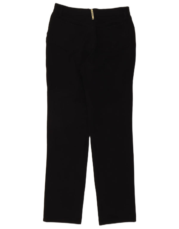 Calça casual feminina Replay cintura alta cônica W32 L30 poliamida preta