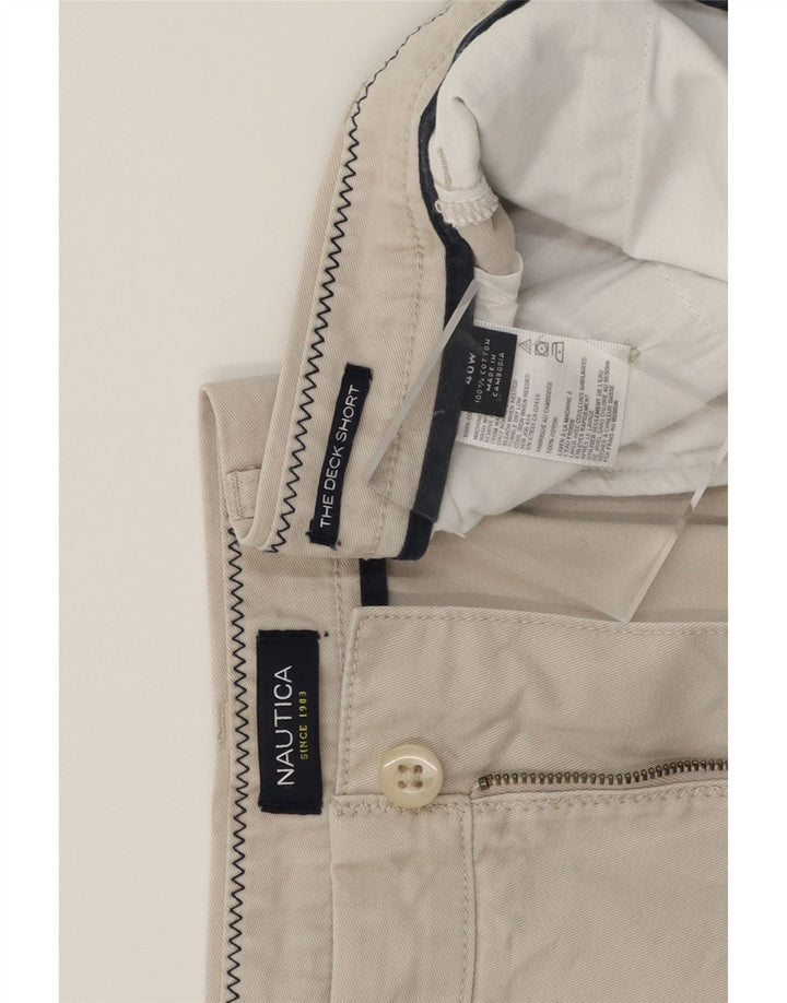 NAUTICA Mens Chino Shorts W40 XL Beige Cotton Vintage Nautica and Second-Hand Nautica from Messina Hembry 
