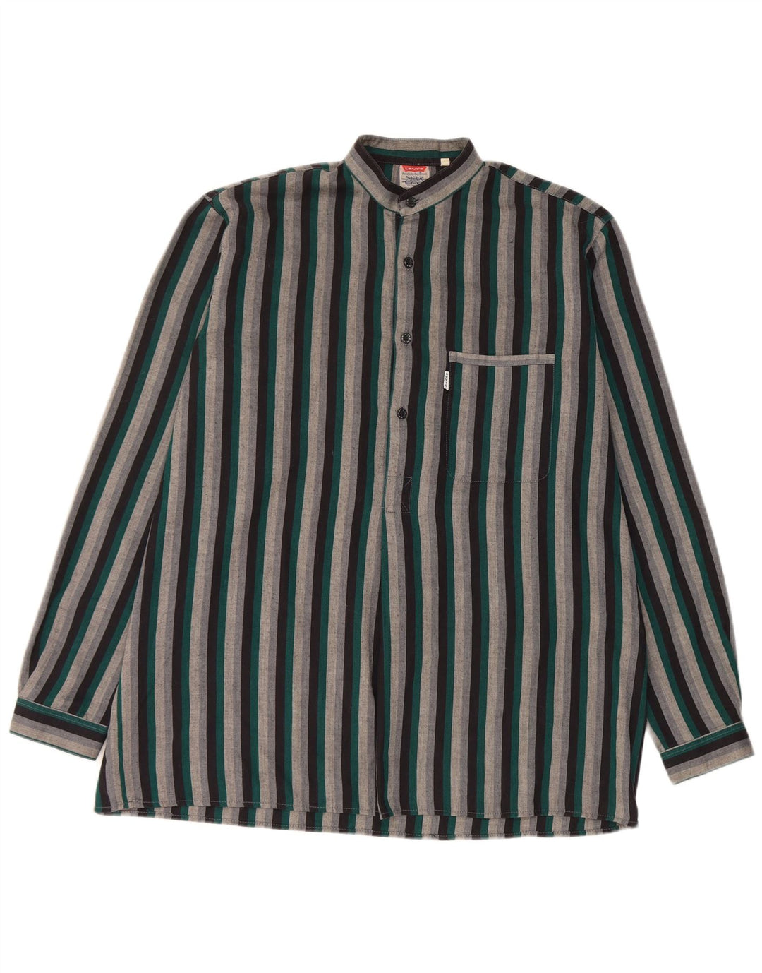 Pulôver masculino Levi's tamanho 40 poliéster listrado multicolorido médio
