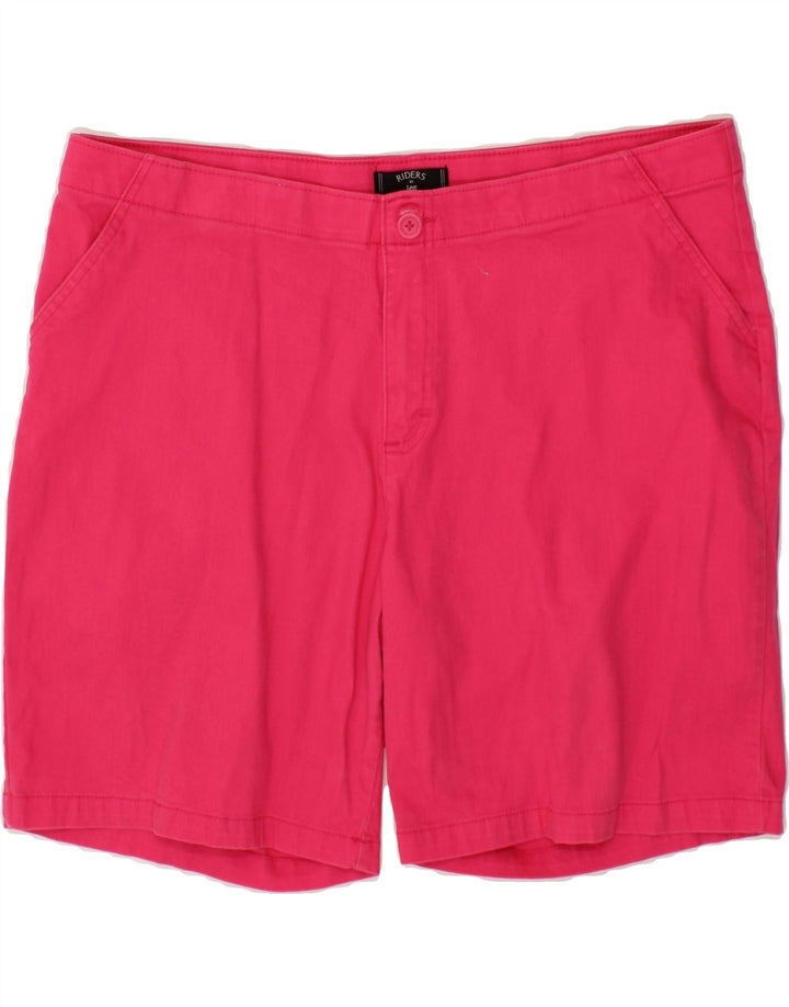LEE Womens Chino Shorts US 18 2XL W40 Pink Cotton Vintage Lee and Second-Hand Lee from Messina Hembry 