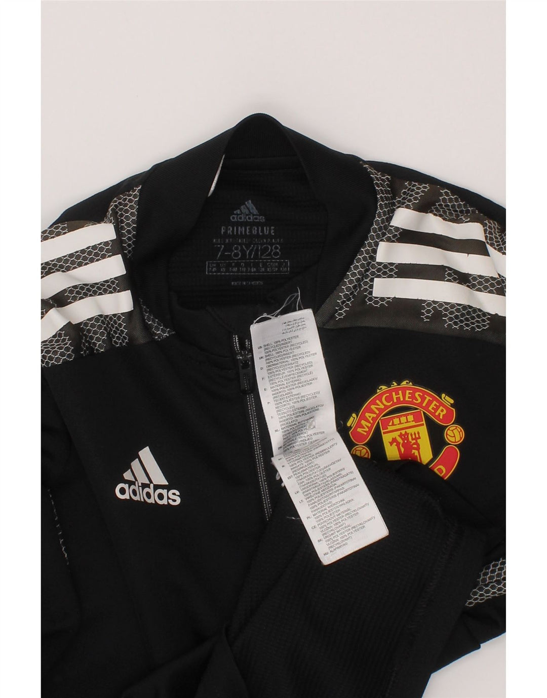 Adidas Meninos Graphic Pullover Treino Top 7-8 Anos Preto