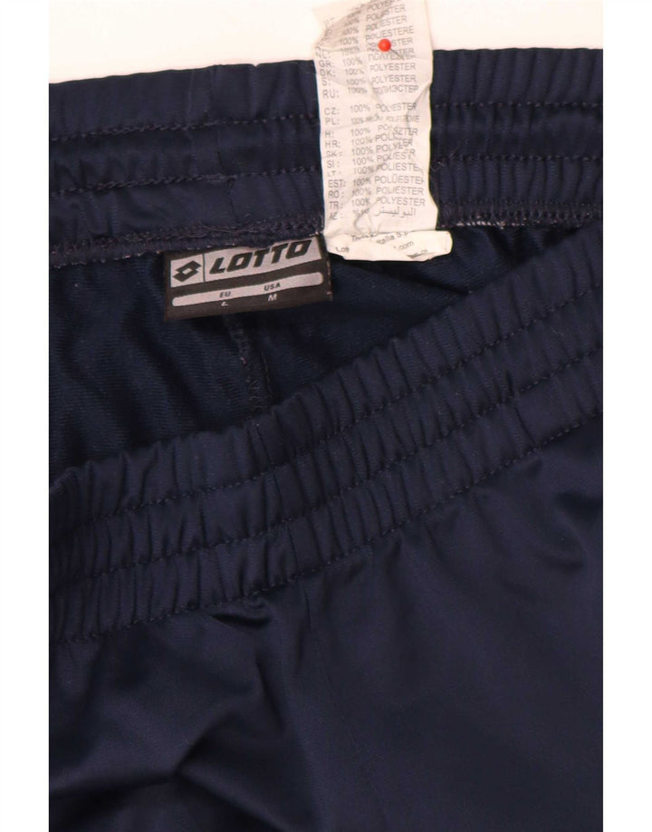 Calça de treino masculina Lotto poliéster azul marinho médio