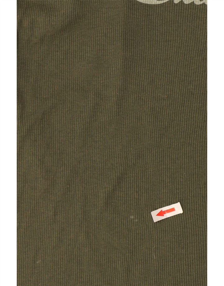 Colete gráfico feminino Champion UK 18 XL cáqui poliéster