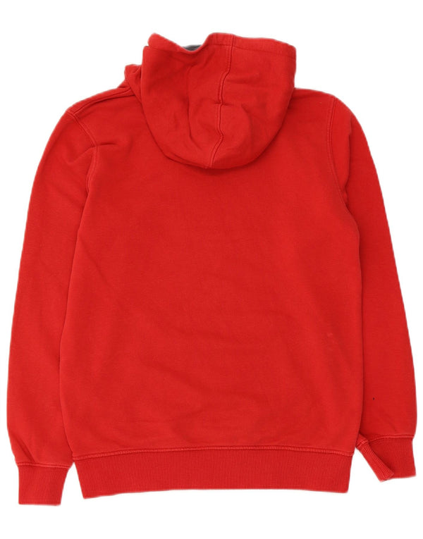 Jumper com capuz gráfico Champion Boys 11-12 anos grande vermelho