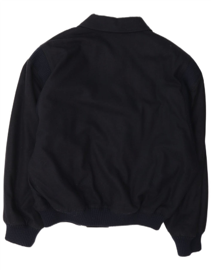 Jaqueta bomber masculina Pierre Cardin Reino Unido 42 XL azul marinho