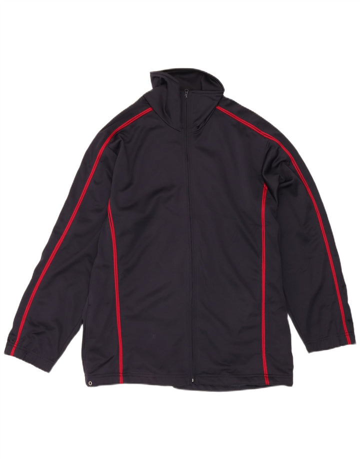 Campagnolo Jaqueta masculina de agasalho grande azul marinho