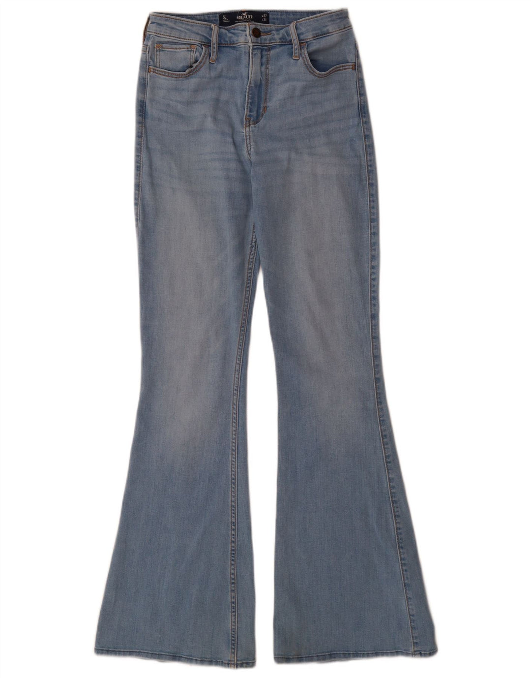 Calça jeans feminina Hollister W27 L34 azul algodão