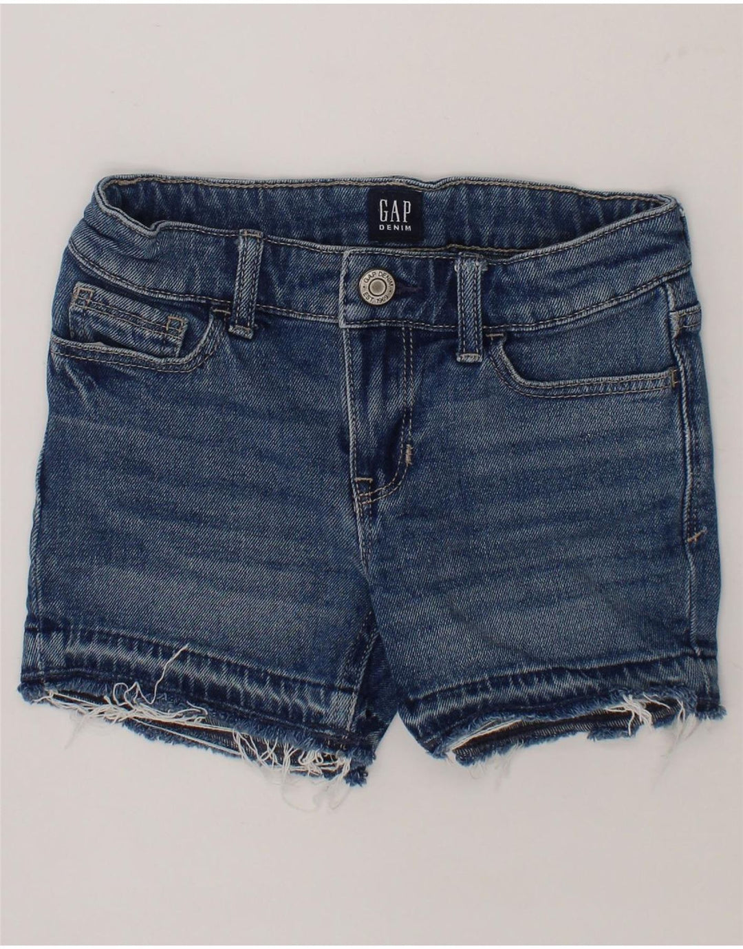 GAP Boys Denim Shorts 5-6 Years W22  Blue Cotton Vintage Gap and Second-Hand Gap from Messina Hembry 