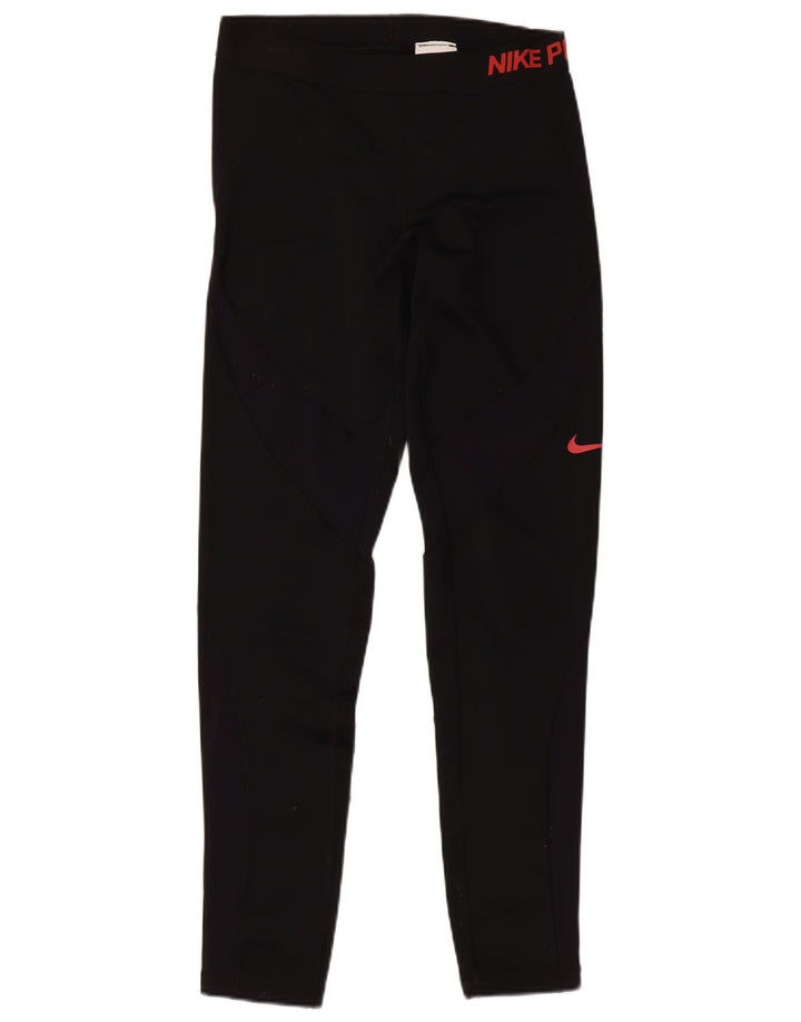 Leggings Nike Feminino UK 14 Grande Poliéster Preto