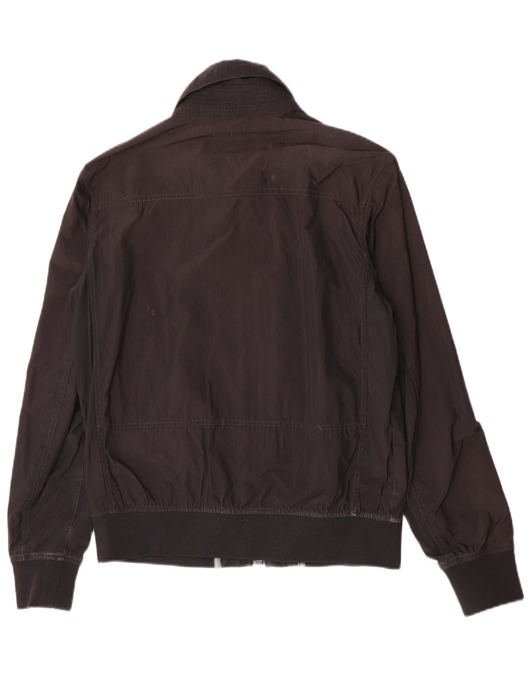 Jaqueta bomber masculina Tommy Hilfiger Reino Unido 38 poliéster preto médio