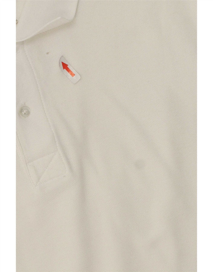 Camisa polo masculina Nike grande algodão branco