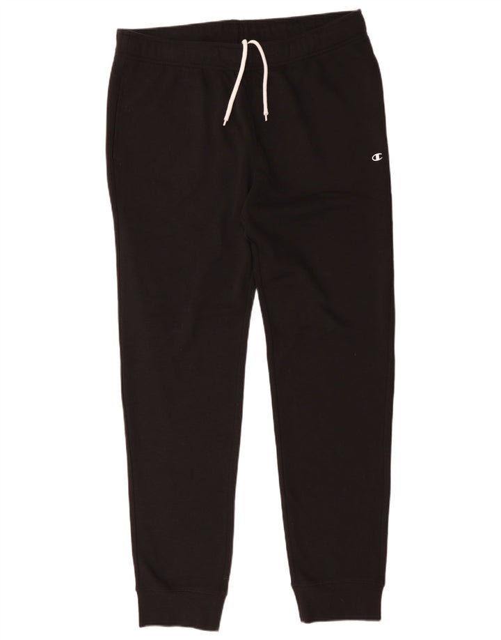 Calça esportiva masculina Champion Joggers 2XL algodão preto