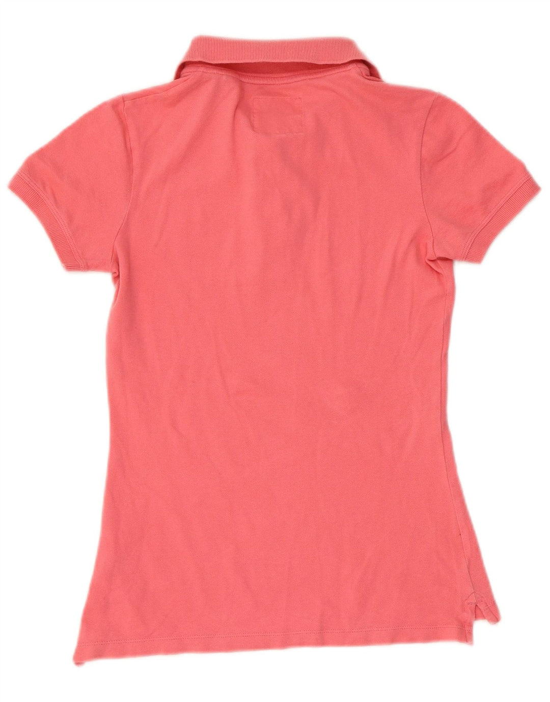 Camisa polo feminina JACK WILLS Reino Unido 8 pequeno algodão rosa