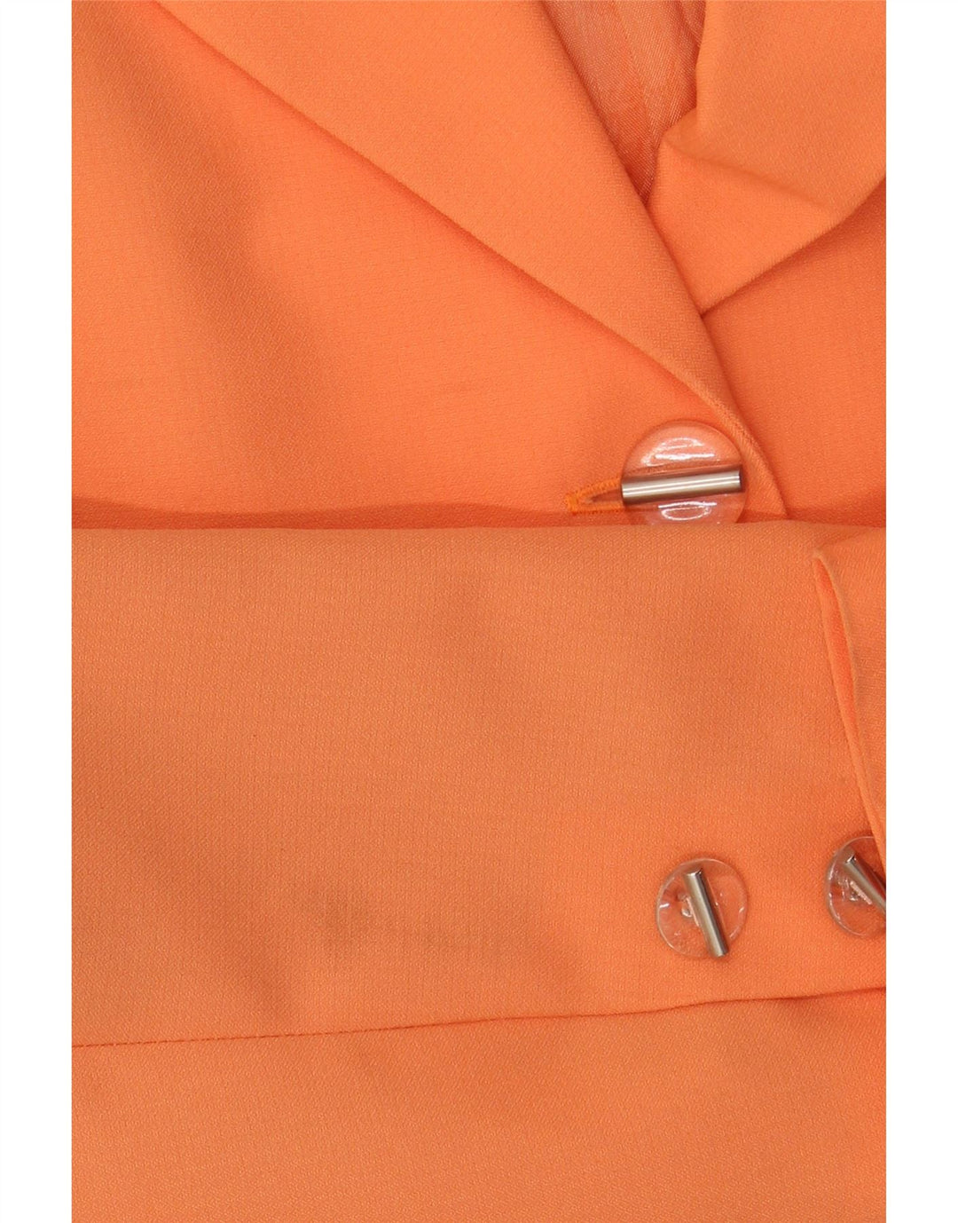 Jaqueta Blazer Feminina Prestige com 5 Botões Reino Unido 12 Médio Laranja