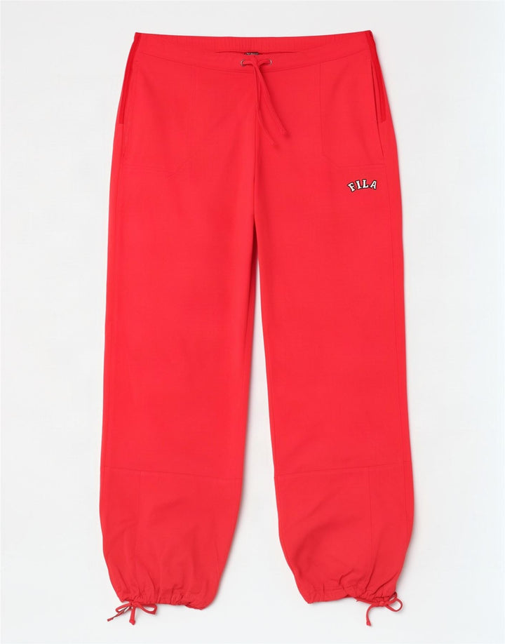 Calça de treino feminina Fila Joggers UK 18 XL rosa poliéster