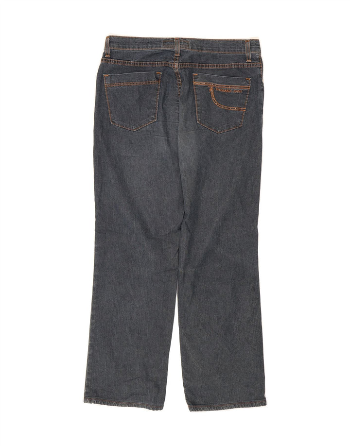 TRUSSARDI Womens Straight Jeans W30 L27 Blue Cotton Vintage Trussardi and Second-Hand Trussardi from Messina Hembry 