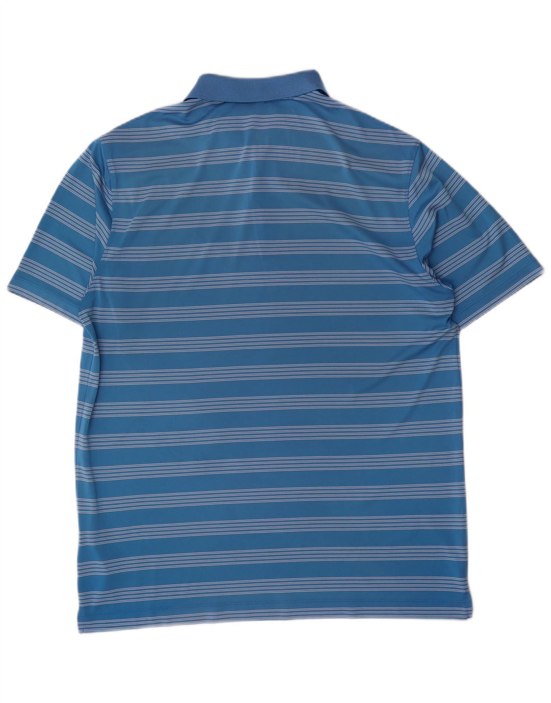 Camisa polo masculina Nike XL poliéster listrado azul