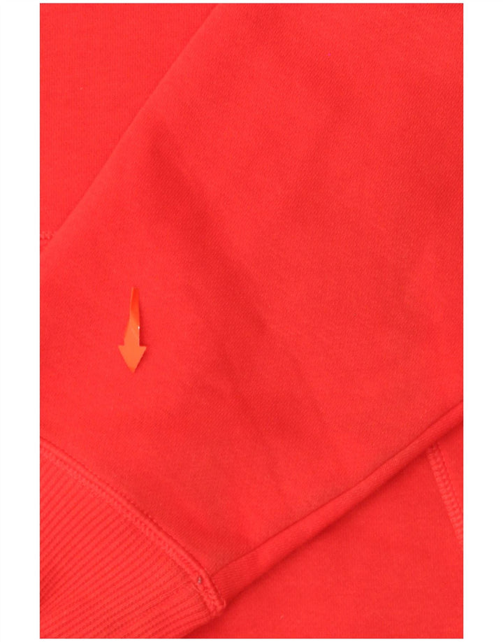 UNDER ARMOUR Mens moletom com capuz médio vermelho