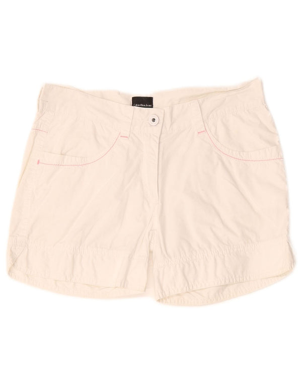 Shorts feminino Calvin Klein W28 médio algodão branco