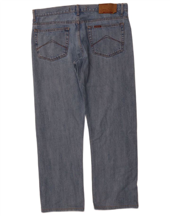 CARRERA Masculino 710 Regular Straight Jeans W36 L29 Azul Algodão
