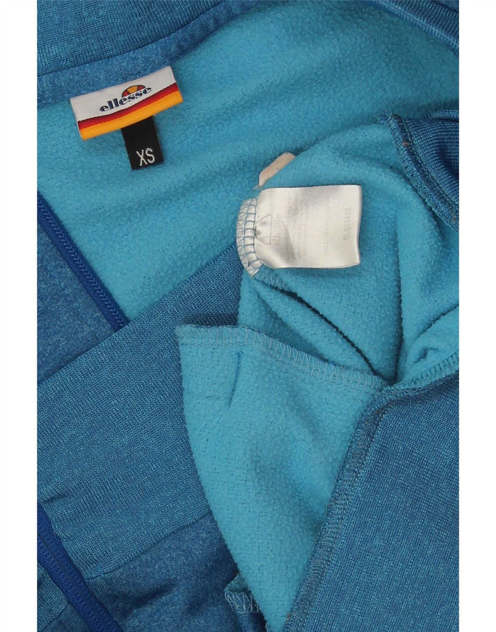 Ellesse Mens Graphic Tracksuit Top Jacket XS Azul Poliéster