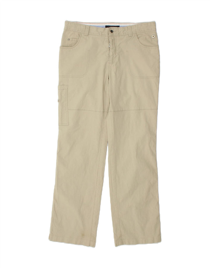 TOMMY HILFIGER Mens Golf Straight Cargo Trousers W34 L31 Beige Cotton Vintage Tommy Hilfiger and Second-Hand Tommy Hilfiger from Messina Hembry 