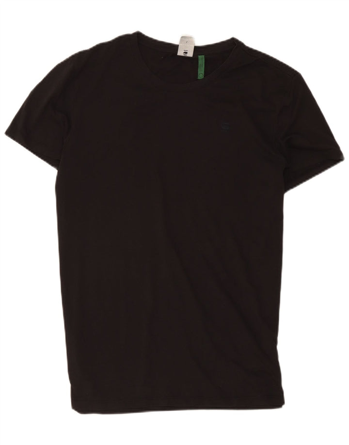 Camiseta masculina G-Star top grande algodão preto