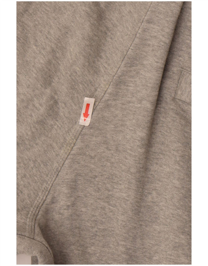 Calça de treino masculina Nike joggers grande algodão cinza