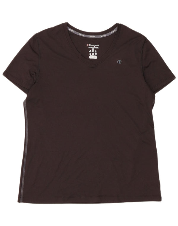 Camiseta feminina Champion UK 18 XL poliéster preto