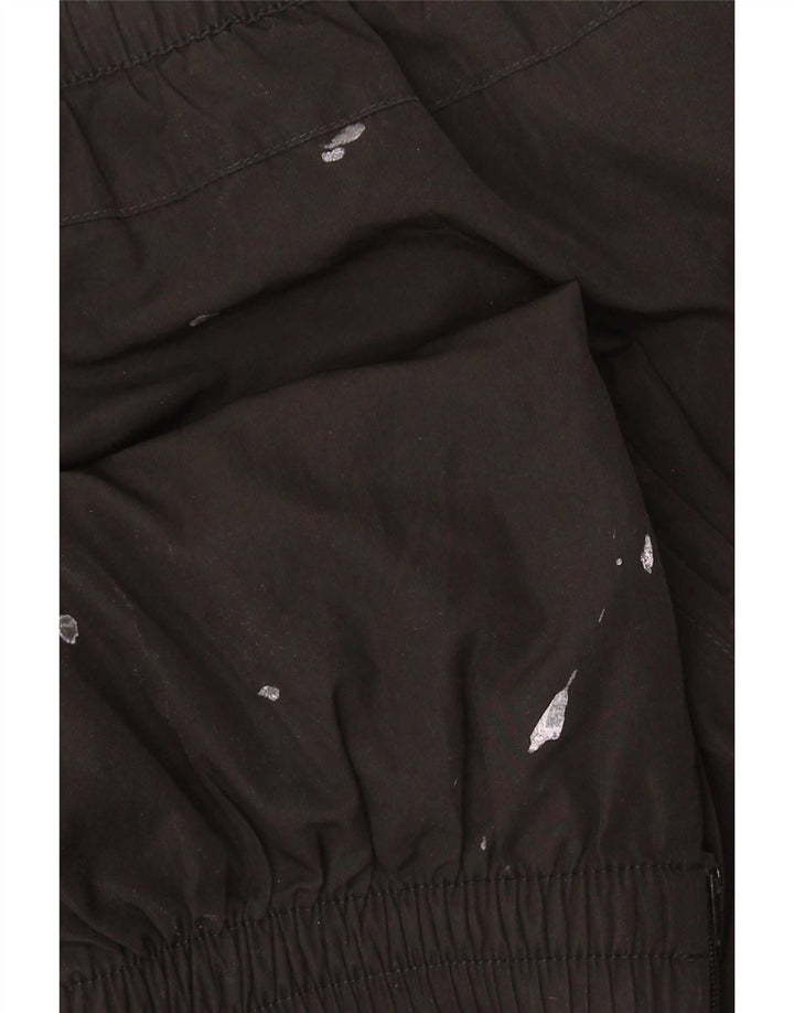 Calça de treino masculina Puma Joggers médio preto colorblock
