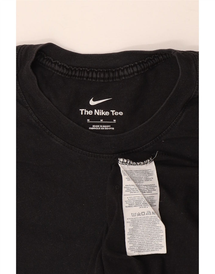 Camiseta masculina Nike Tottenham Hotspur com estampa gráfica de algodão preto médio