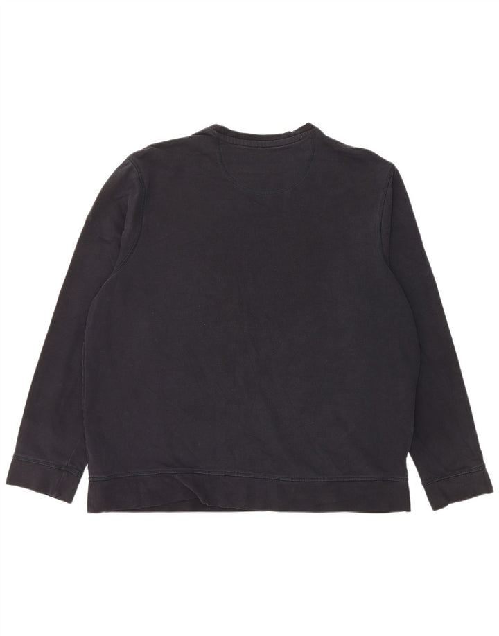 Suéter masculino Marks & Spencer 2XL algodão preto