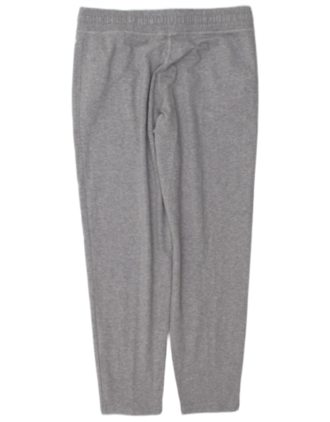 Calça de treino feminina Marks & Spencer Reino Unido 12 algodão manchado cinza médio